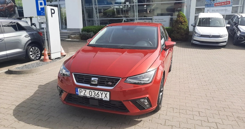 Seat Ibiza cena 58900 przebieg: 73153, rok produkcji 2018 z Kunów małe 211